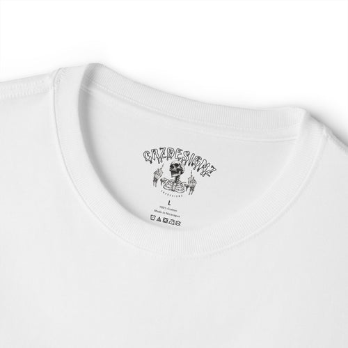 Boxy Tee — Minimal Sketch Figure Graphic T-Shirt