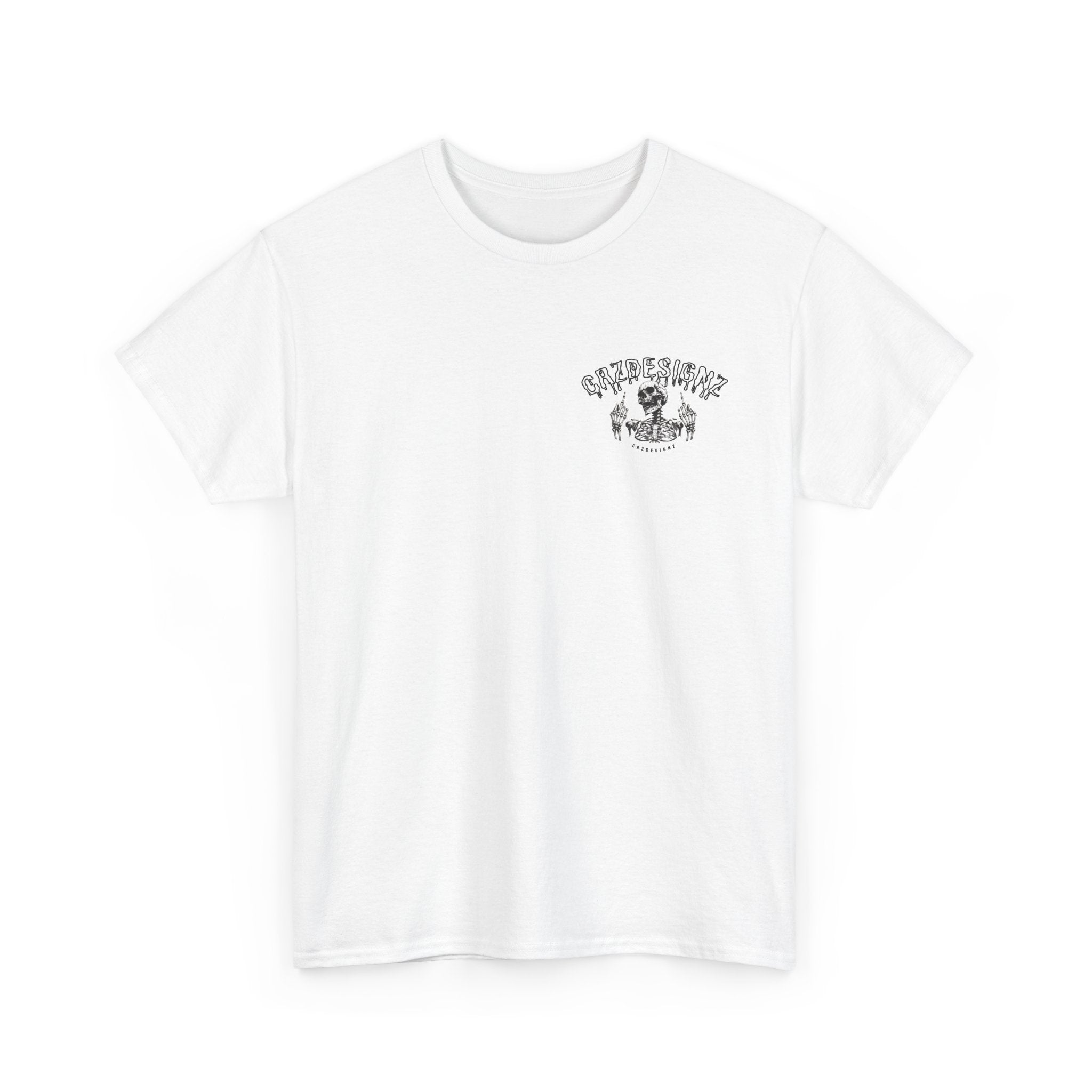 Brand Logo Gothic Batwing Heavy Cotton Tee