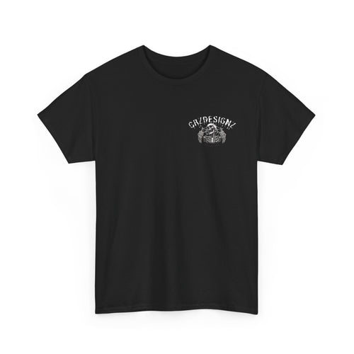 Brand Logo Gothic Batwing Heavy Cotton Tee